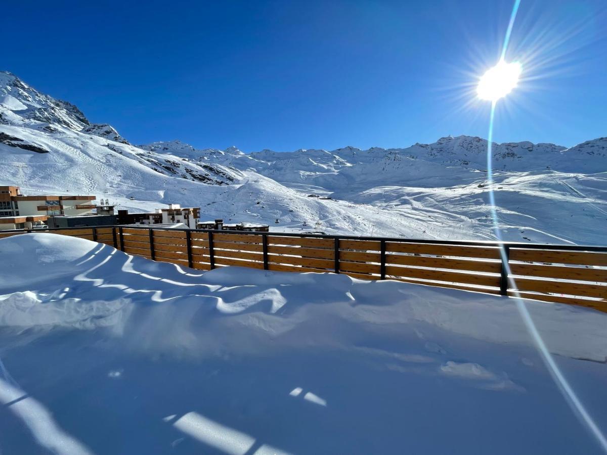 Penthouse Au Coeur De Val Thorens Exteriör bild