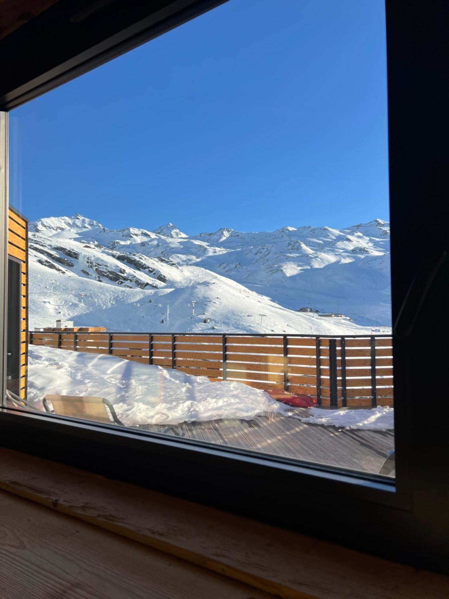 Penthouse Au Coeur De Val Thorens Exteriör bild