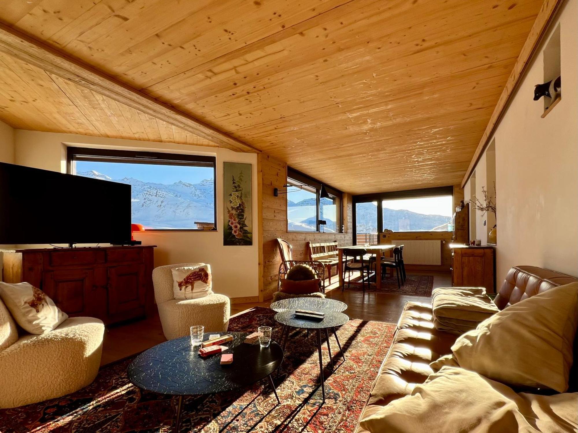 Penthouse Au Coeur De Val Thorens Exteriör bild