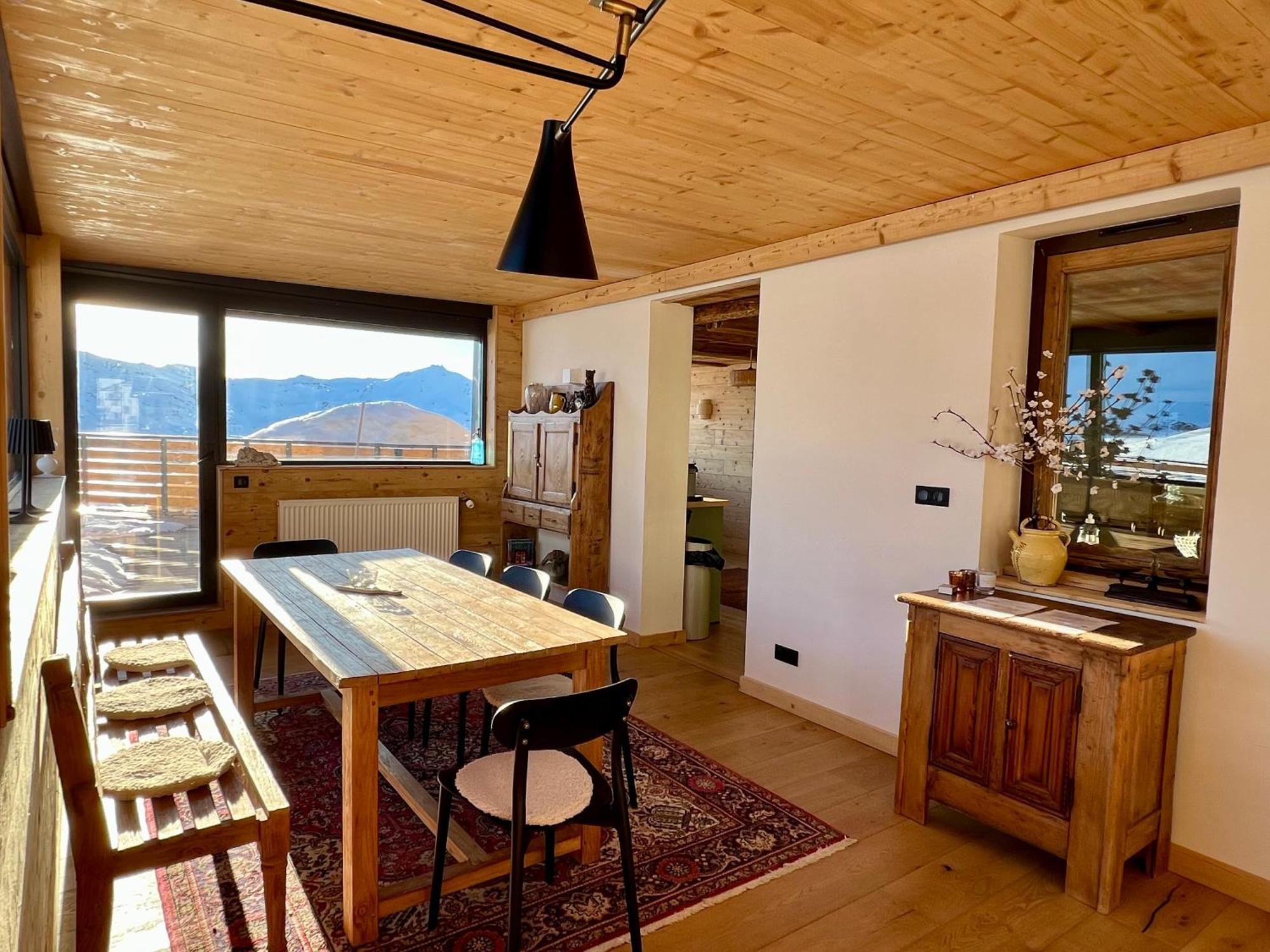 Penthouse Au Coeur De Val Thorens Exteriör bild