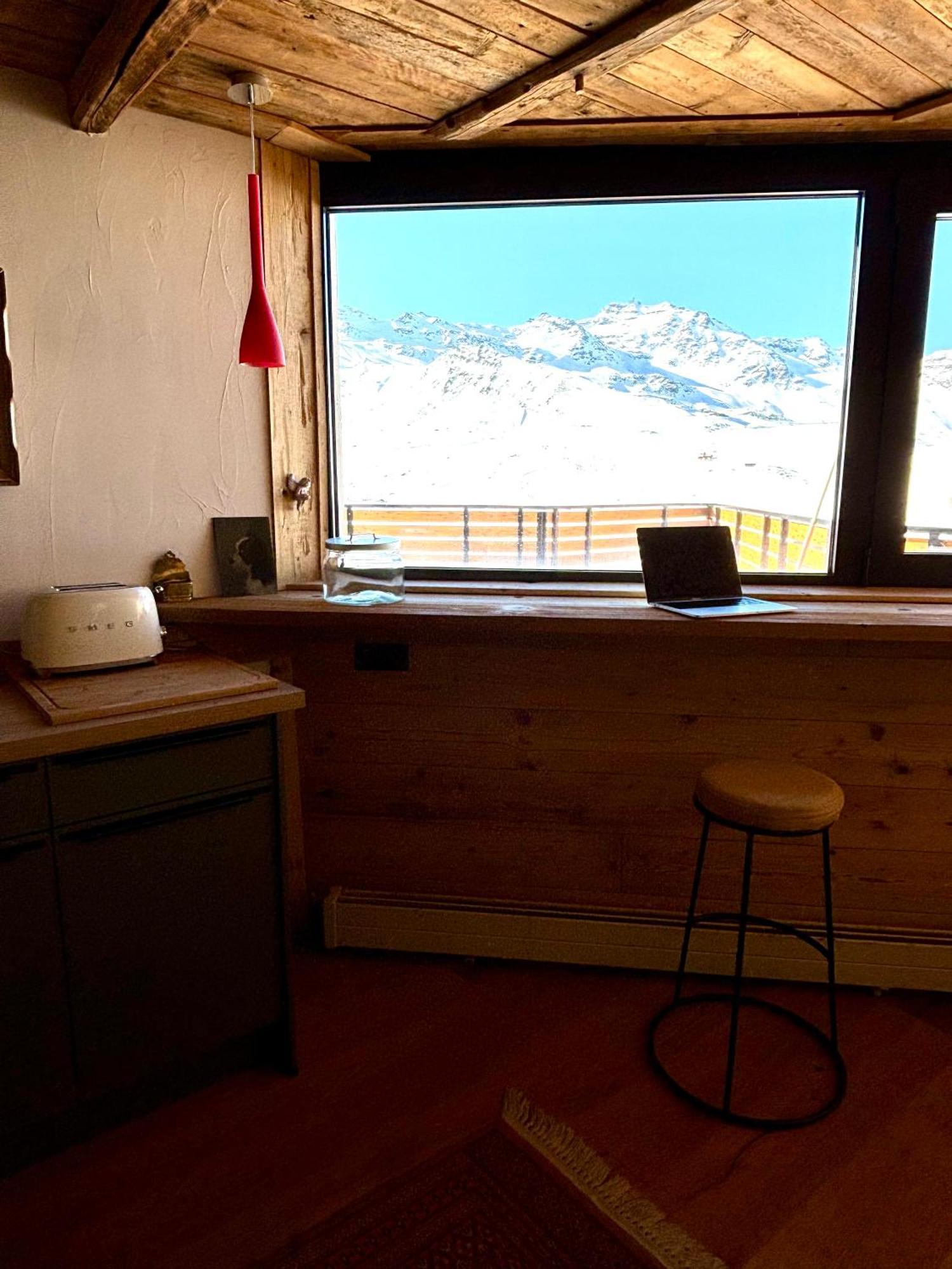 Penthouse Au Coeur De Val Thorens Exteriör bild